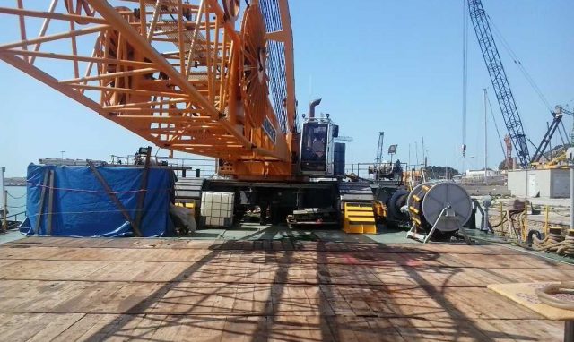 Crane Barge Jib