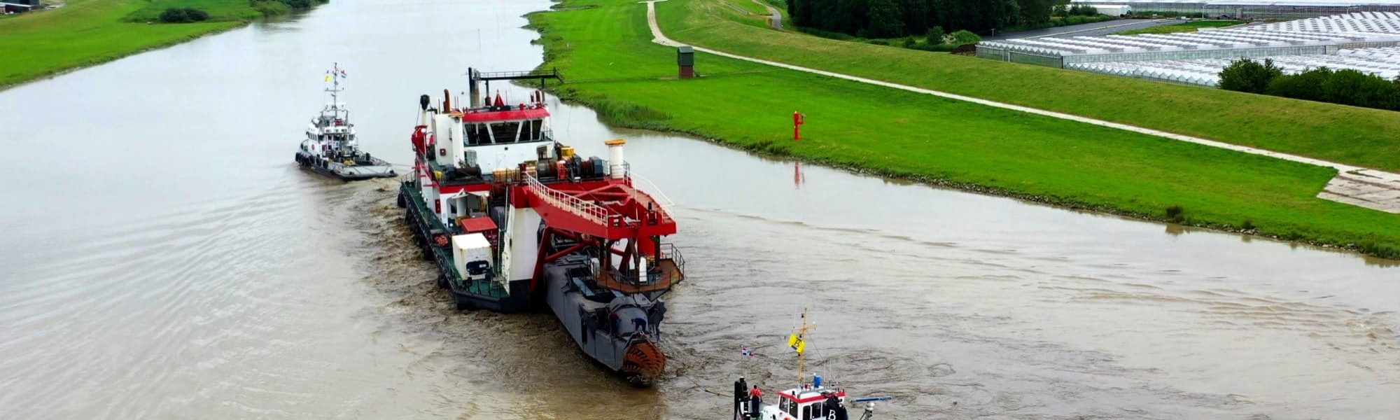 Stationary Cutter Suction Dredger